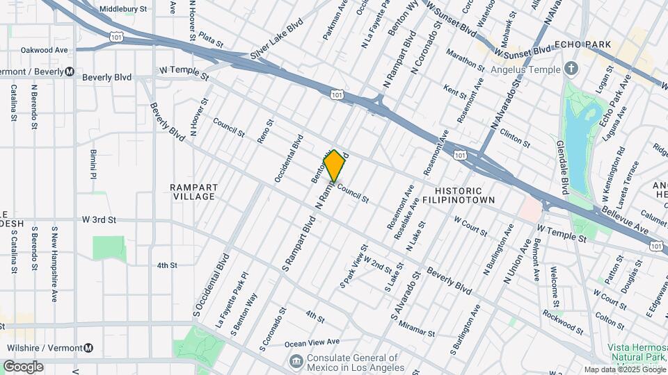 146-152 N Rampart Blvd Map and Location Details