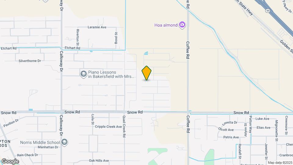 8607 Grandy St Map and Location Details