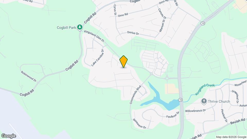 6007 Sailors Creek Dr Map and Location Details