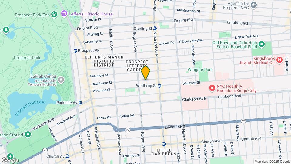 242 - 244 Hawthorne St. Mapa y Detalles de la Ubicación