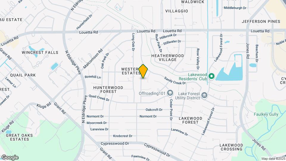 14922 Spring Lake Dr Map and Location Details