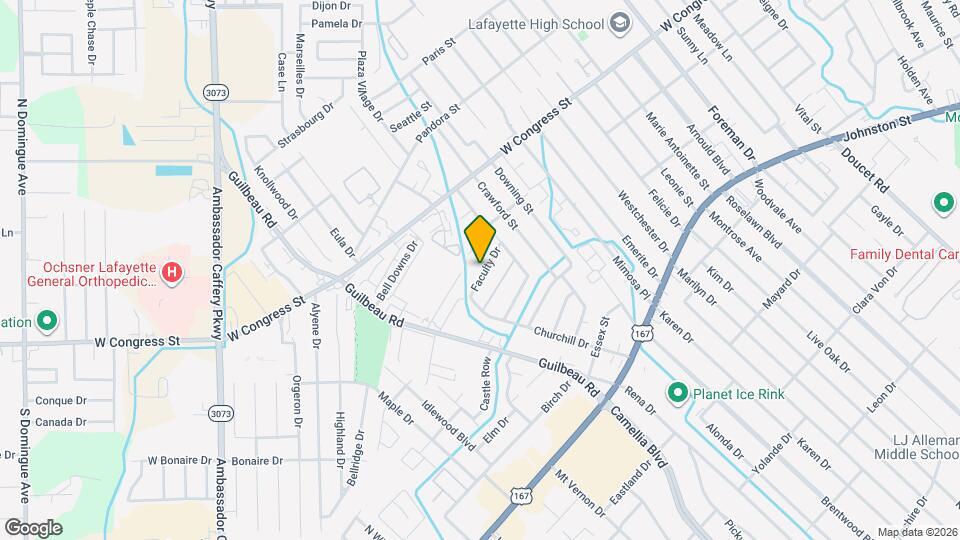 113 Faculty Dr Map and Location Details