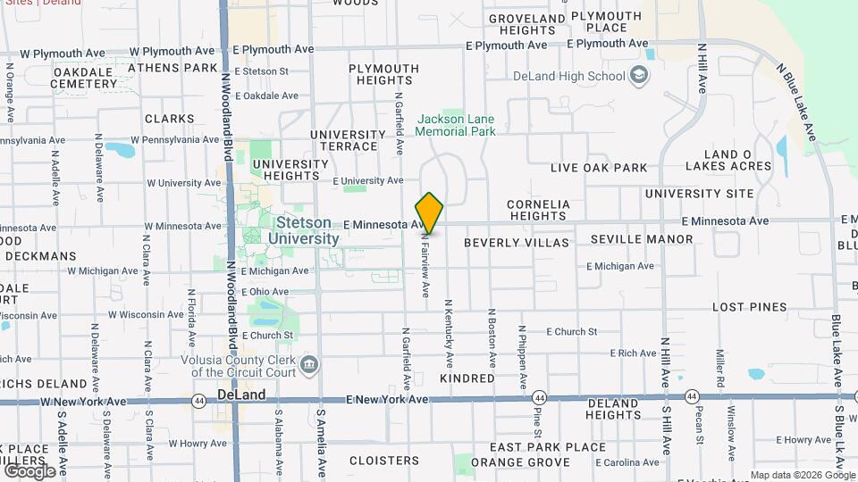 435 N Fairview Ave Map and Location Details