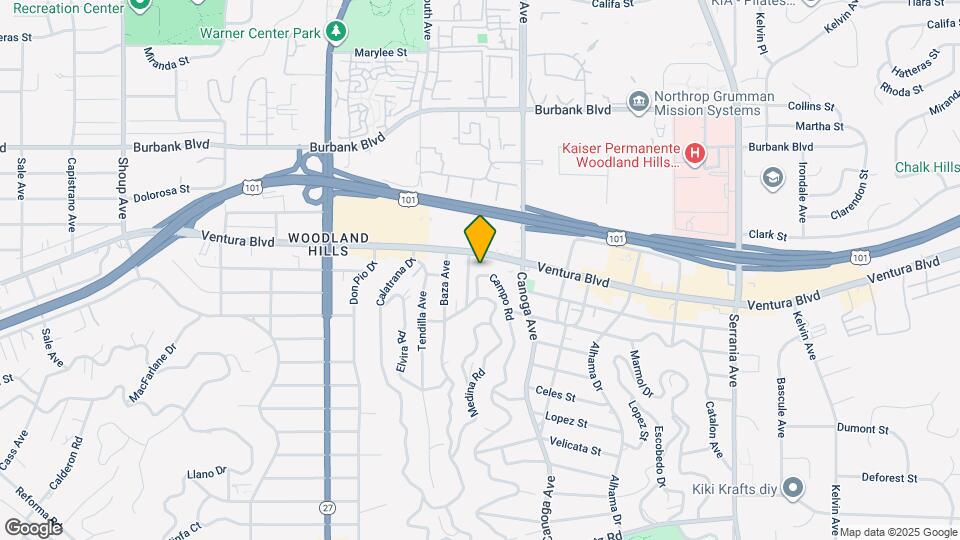 5368 Campo Rd Map and Location Details