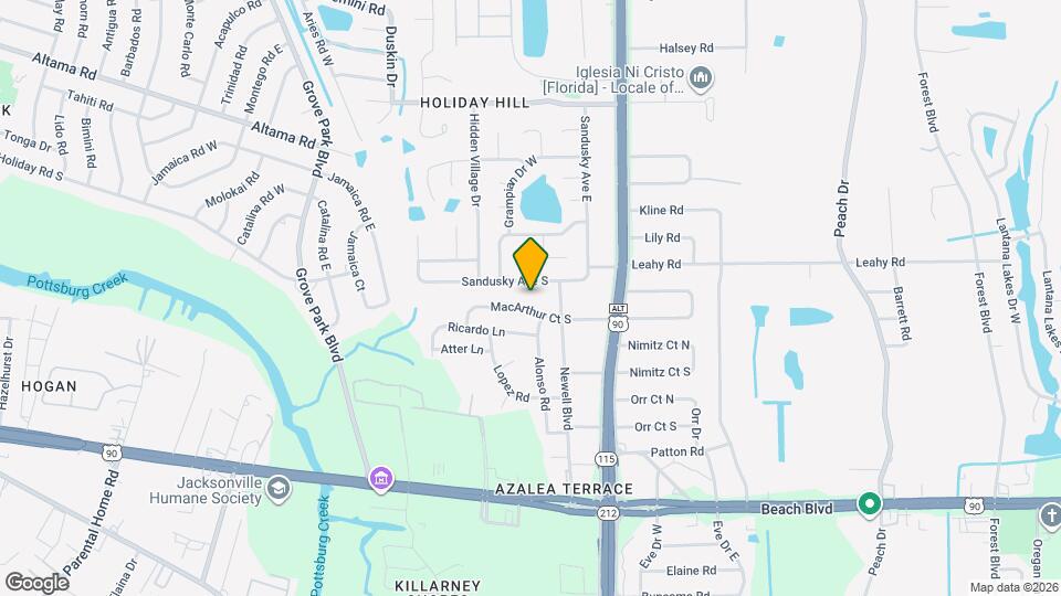 8929 MacArthur Ct S Map and Location Details