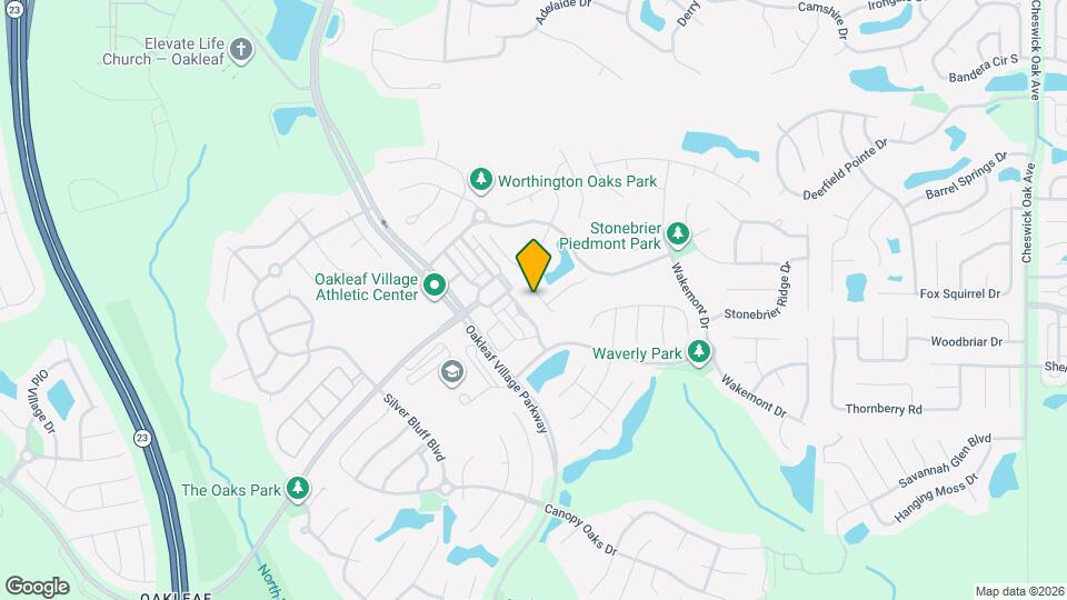 3309 Highland Mill Ln Map and Location Details