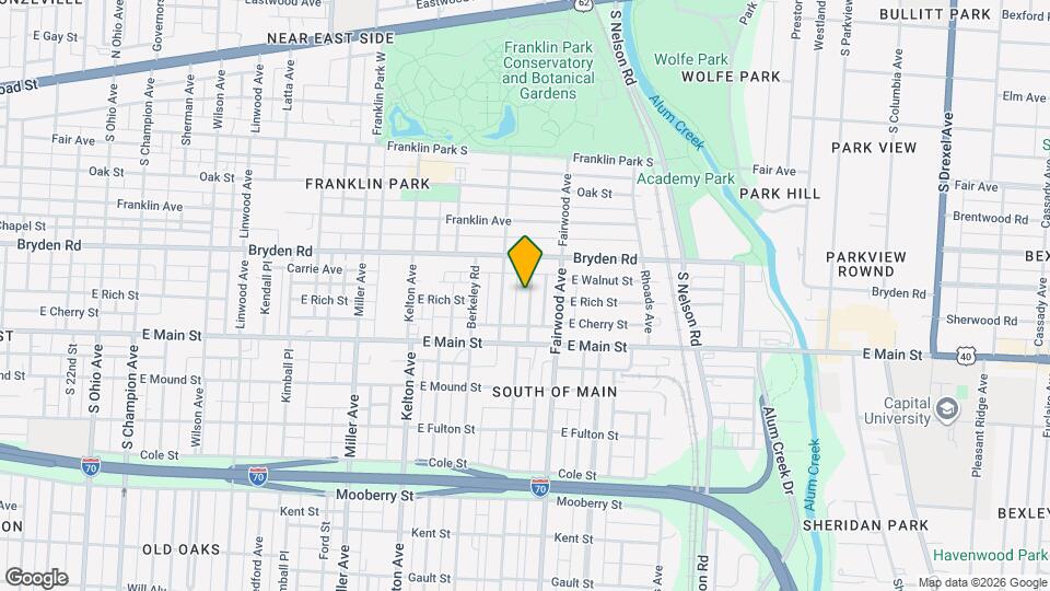 395 Stoddart Ave Map and Location Details
