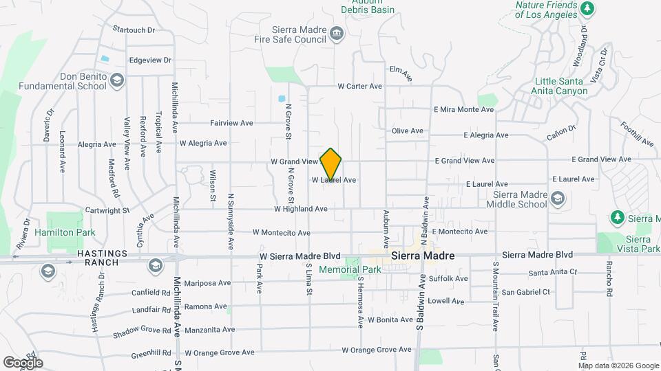 274 W Laurel Ave Mapa y Detalles de la Ubicación