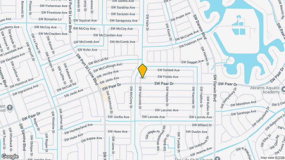 3959 SW Halcomb St Map and Location Details
