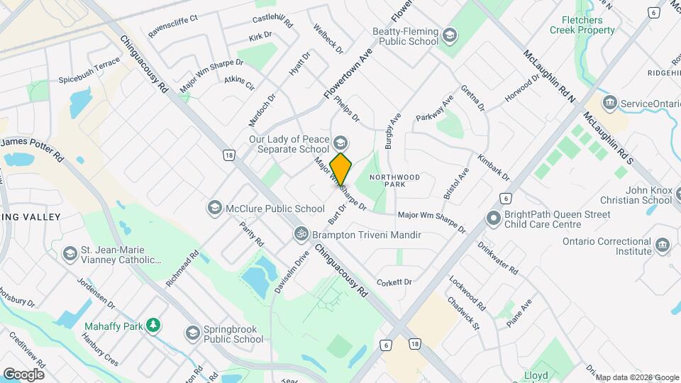 124 Candy Crescent Map and Location Details