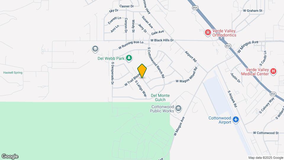 274 S Wild Horse Way Map and Location Details