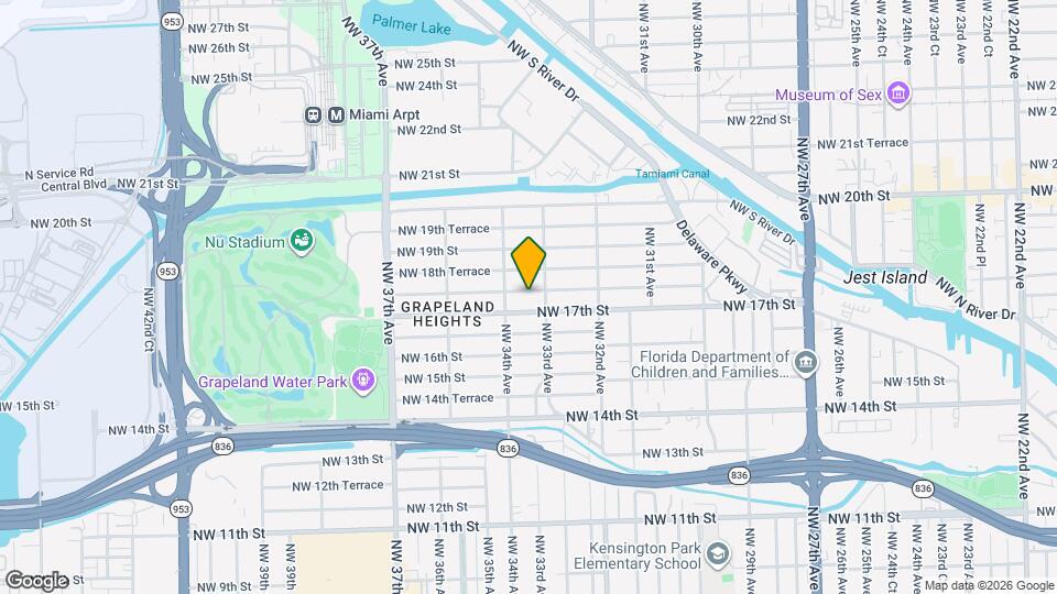 3330 NW 18th St Mapa y Detalles de la Ubicación