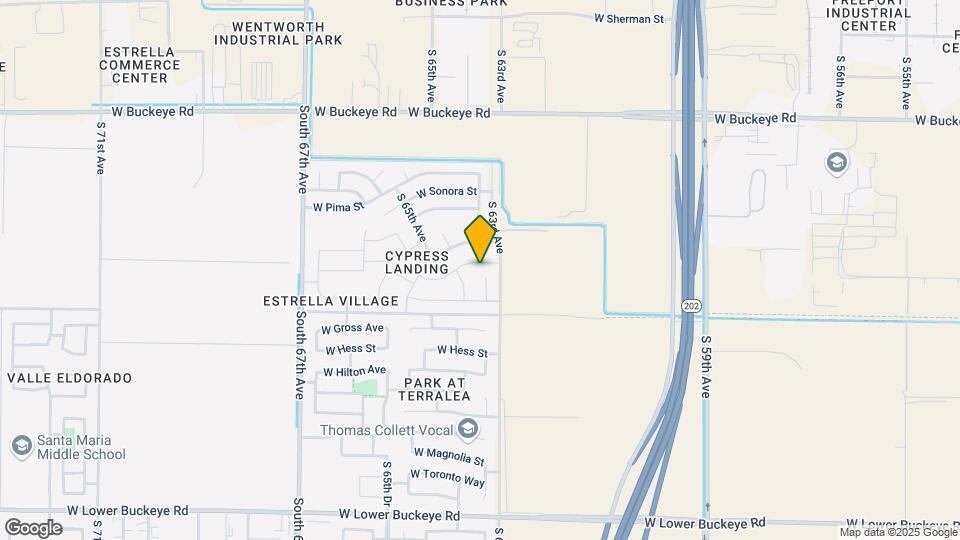 6317 W Mohave St Map and Location Details