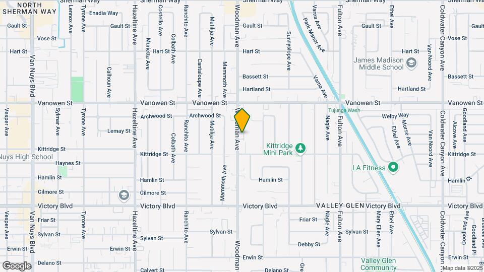 6644 Woodman Ave-Unit -06 Map and Location Details