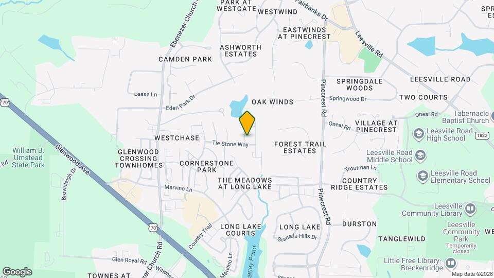 8408 Whisper Ridge Pl Map and Location Details