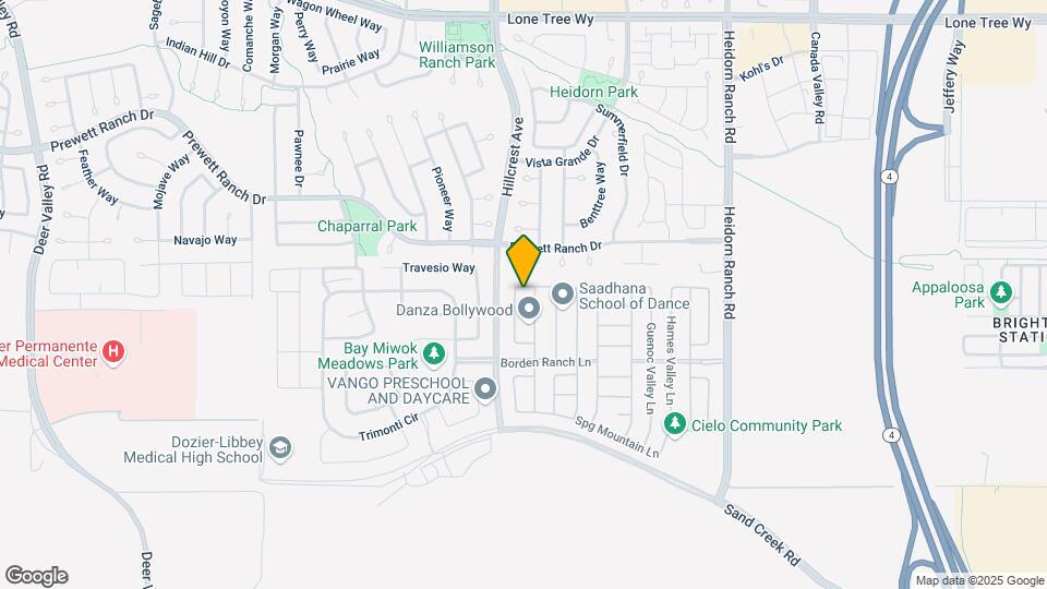 5584 Howell Mountain Ln Map and Location Details