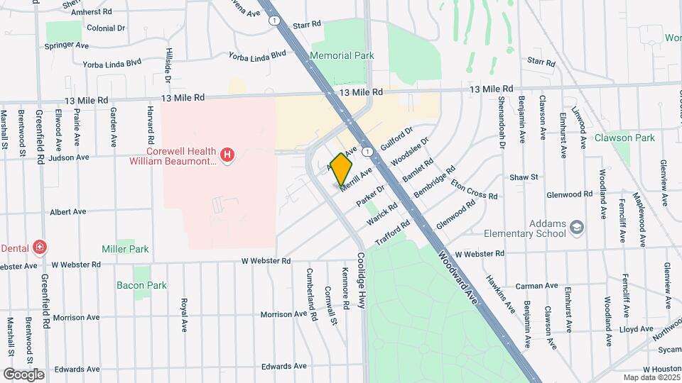 Royalwood Co-Op Apartments Map and Location Details