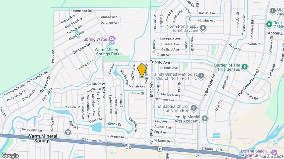 411 San Miguel Ave Map and Location Details