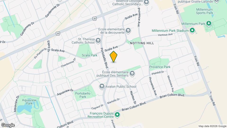 2055 Portobello Blvd. Map and Location Details