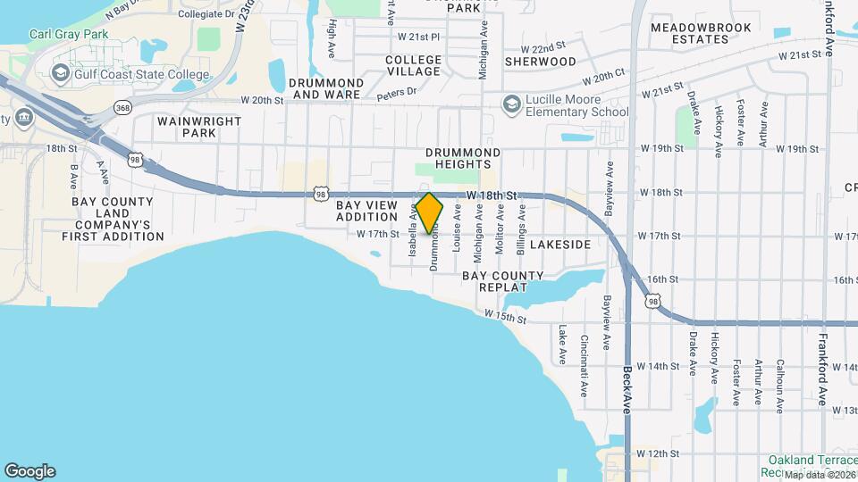 1617 Drummond Ave Map and Location Details