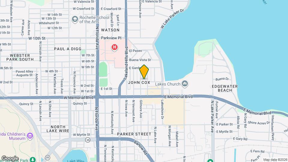 708 Bon Air St Map and Location Details