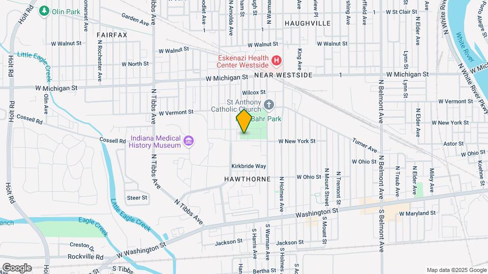2938 W New York St Map and Location Details