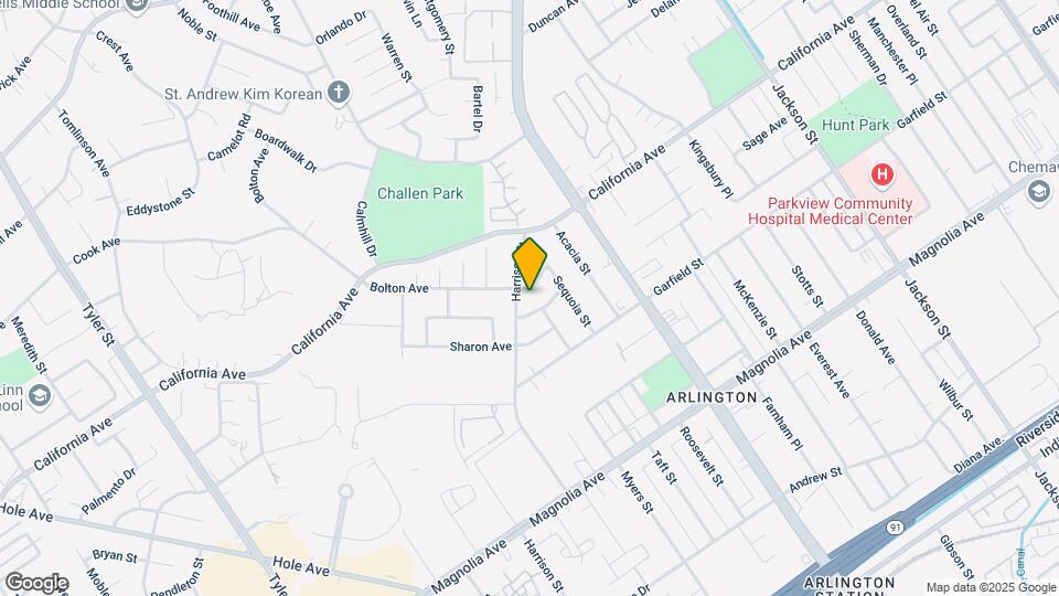 9676 Bolton Ave Map and Location Details
