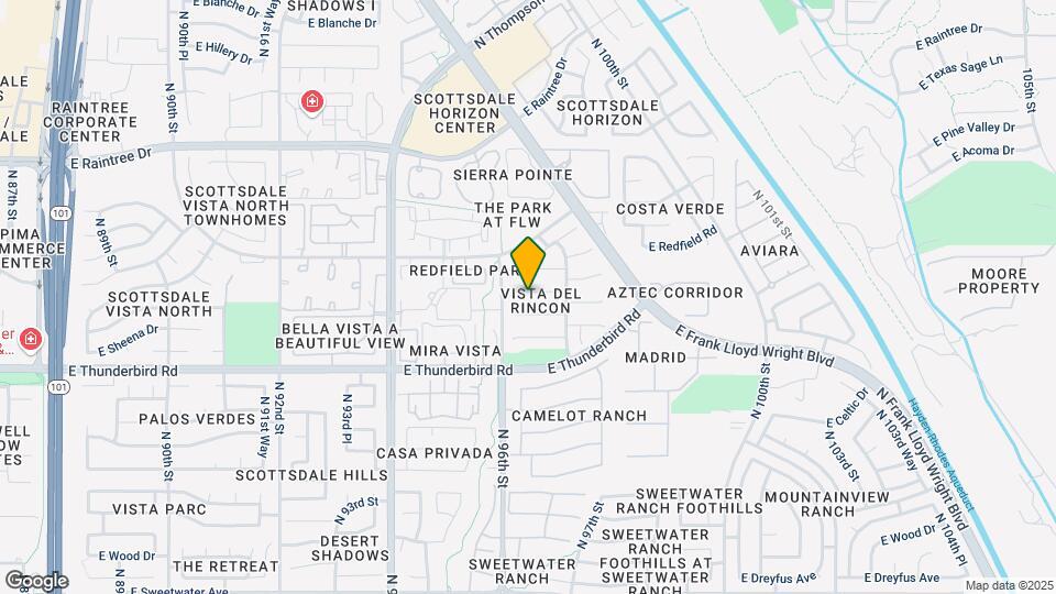 9643 E Sheena Dr Mapa y Detalles de la Ubicación