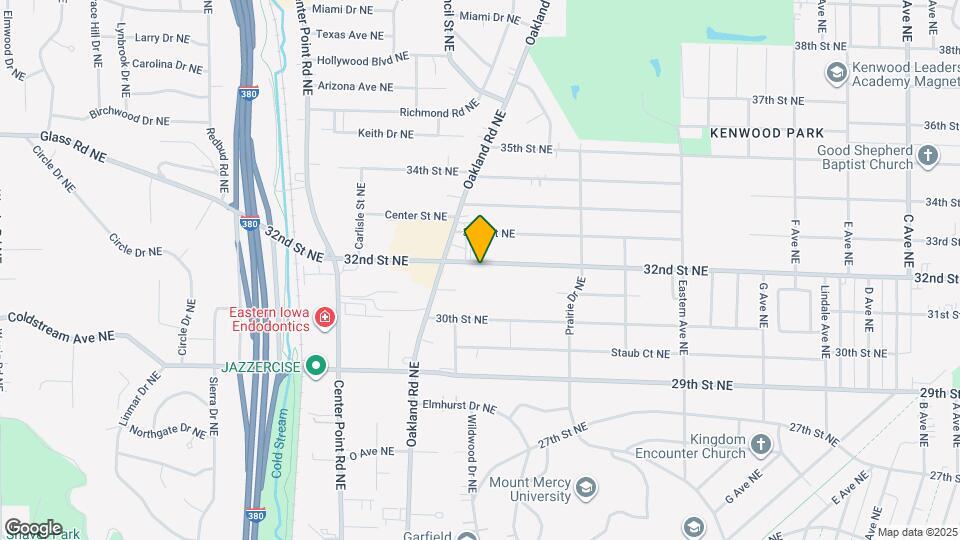 1413 32nd St NE Map and Location Details