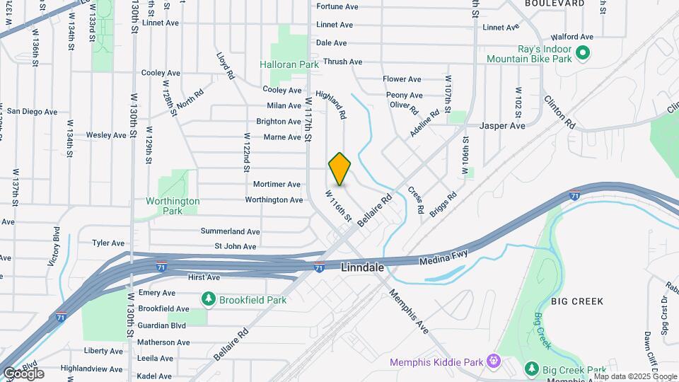 3806 Highland Rd Map and Location Details