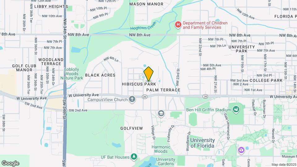 204 NW 25 St Map and Location Details