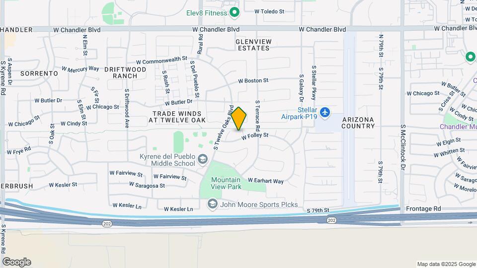 324 S Rita Ln Map and Location Details