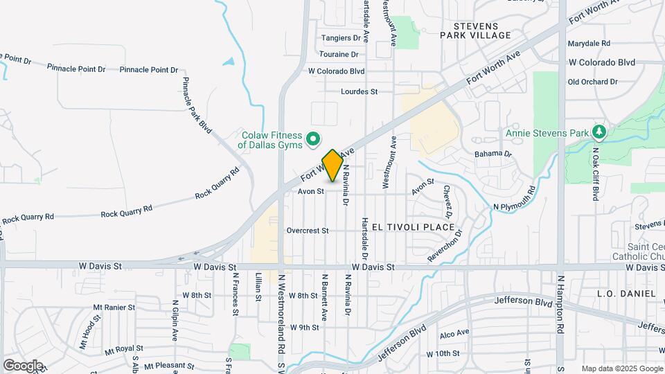 3019 Avon St Map and Location Details