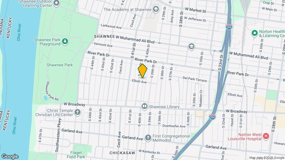 3923 Elliott Ave Mapa y Detalles de la Ubicación
