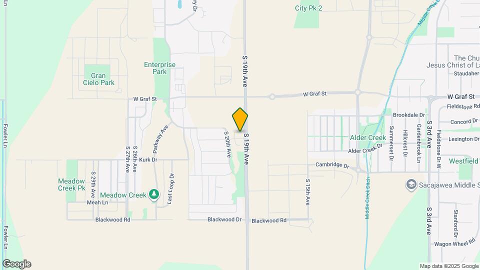 1929 Southbridge Dr Map and Location Details