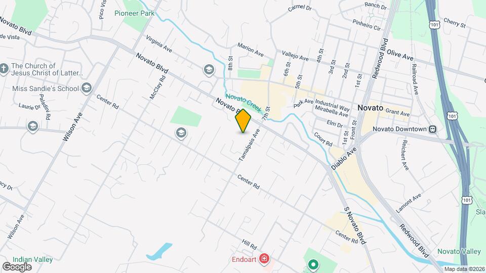 875 Tamalpais Ave Map and Location Details