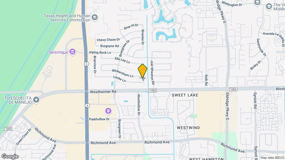 13910 Locke Ln Map and Location Details