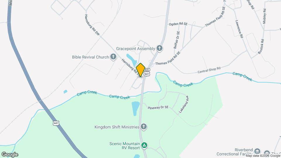 375 Harrisburg Rd SW Map and Location Details