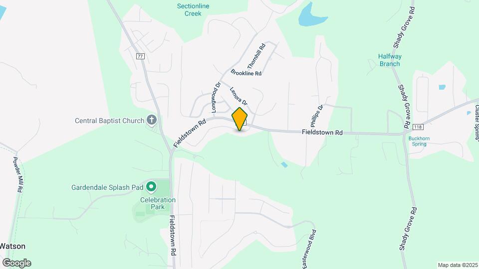1360 Woodridge Pl Map and Location Details