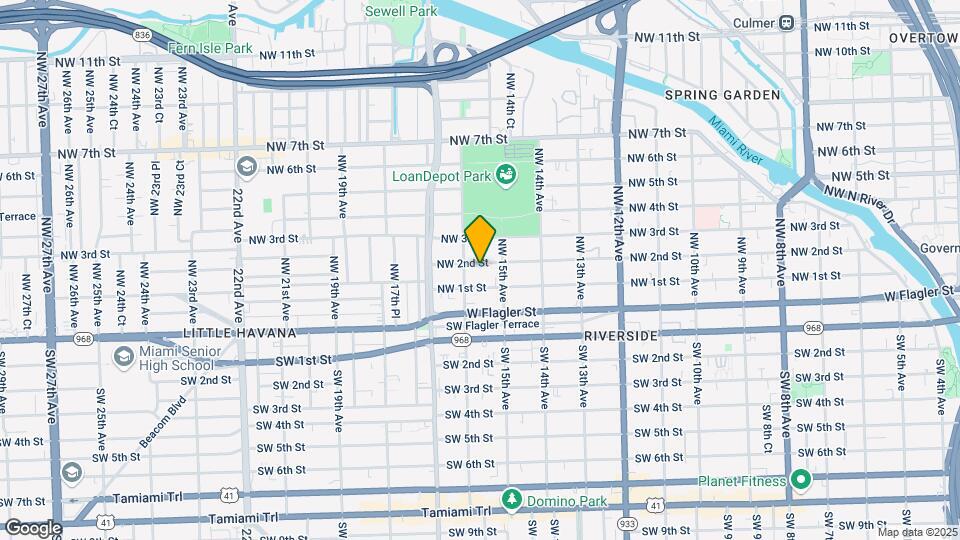 1542 NW 2nd St Mapa y Detalles de la Ubicación