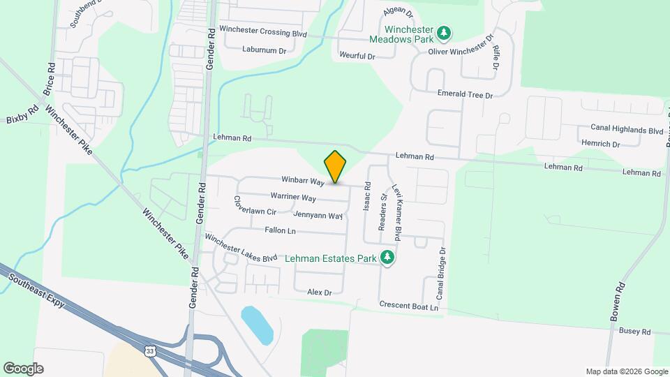 6747 Winbarr Way Map and Location Details