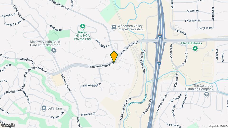 6838 Ravencrest Dr Map and Location Details