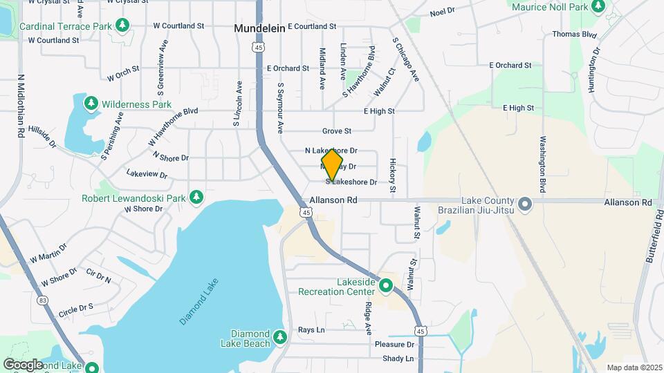323 S Lakeshore Dr Map and Location Details