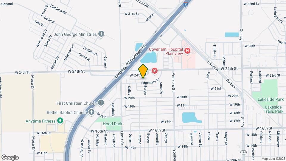 2900 Edgemere Dr Map and Location Details