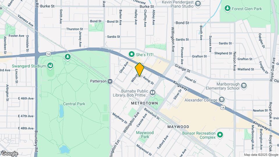 5978 Wilson Ave Map and Location Details