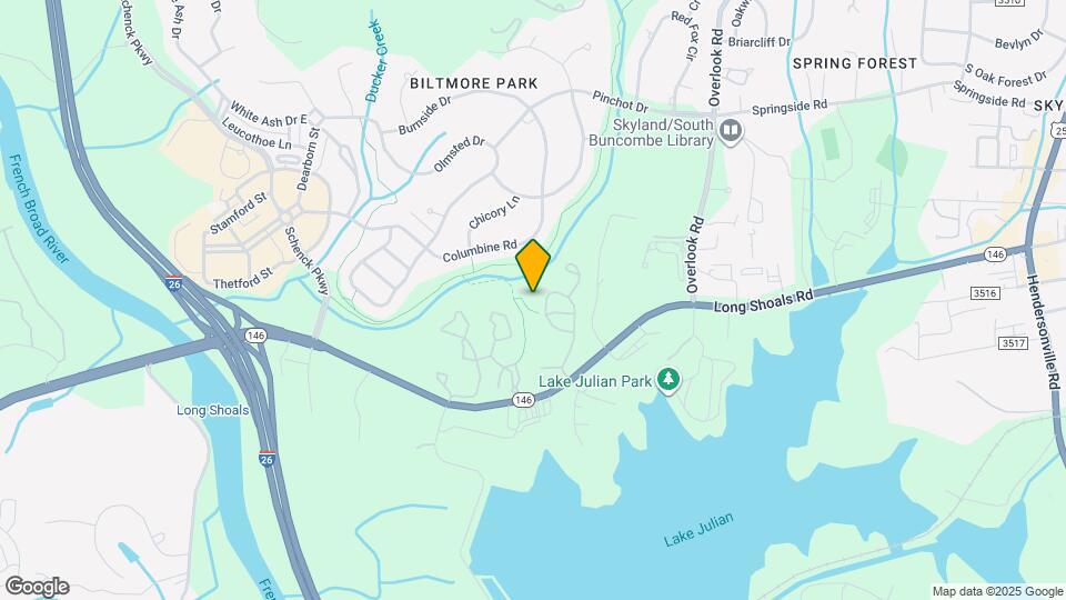 1024 Cranbrook Dr Map and Location Details