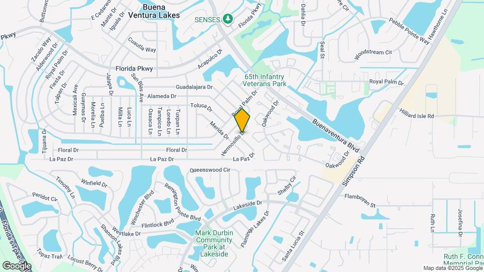 154 La Paz Dr Map and Location Details