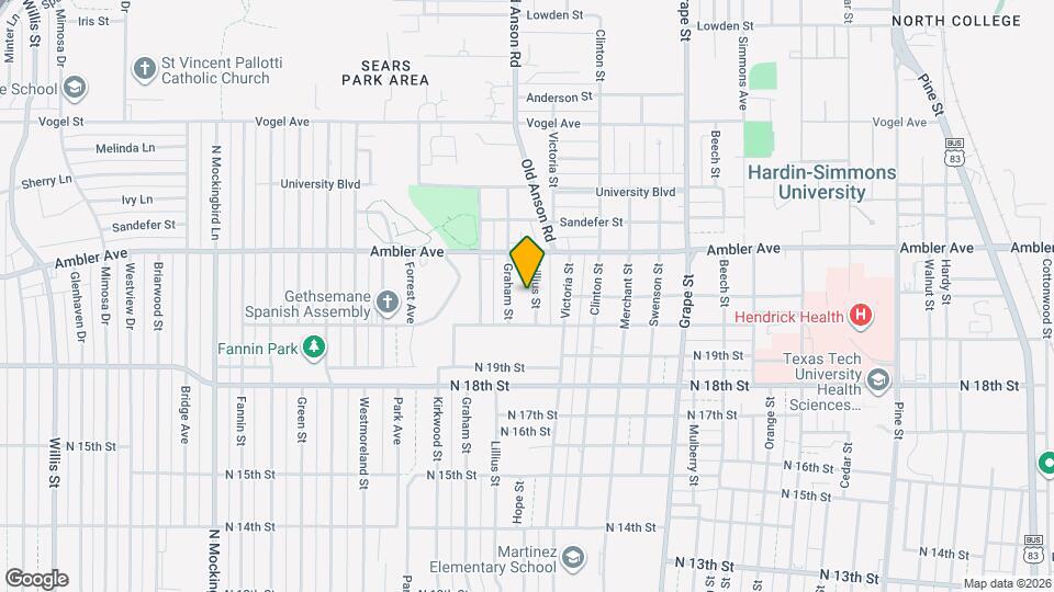 2050 Lillius St Map and Location Details