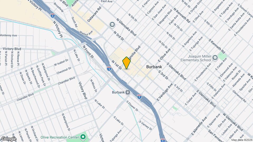 325 N 1st St Map and Location Details