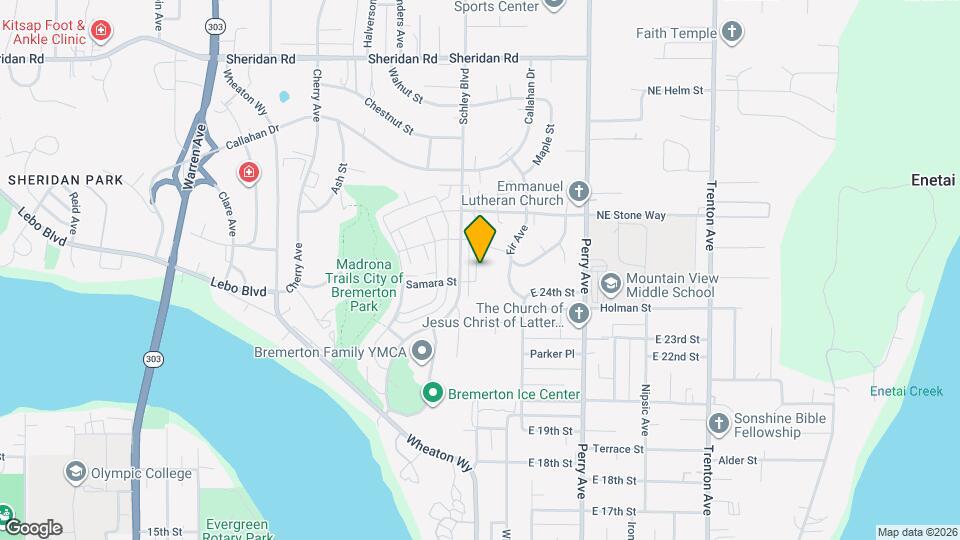 2532 Filbert Ave Map and Location Details